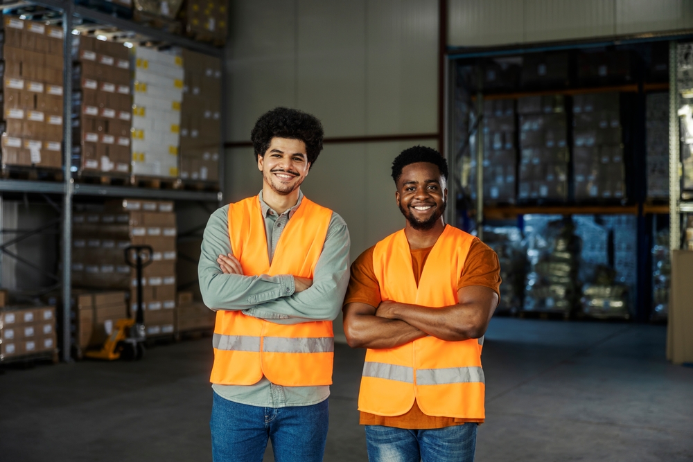 warehouse workers